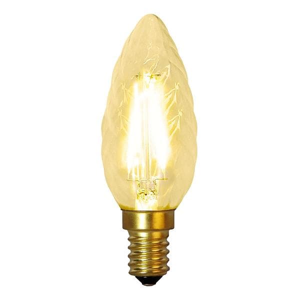 Star Trading Decoration LED Twisted Filament Bulb 120lm 2100K E14 2W