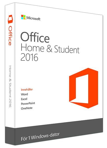 Microsoft Office Home & Student 2016 Sve (PKC)