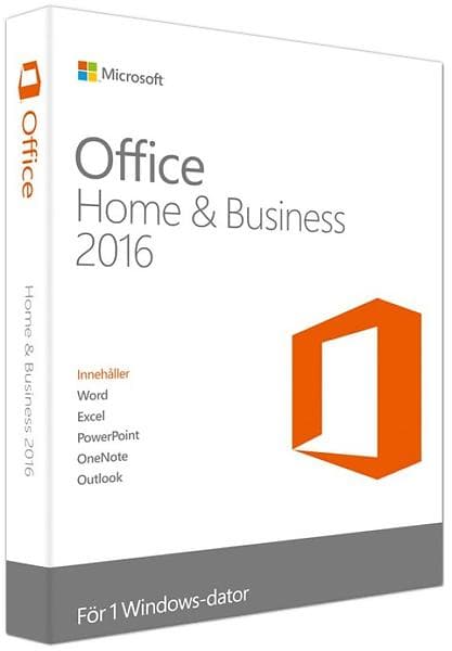 Microsoft Office Home & Business 2016 Sve (PKC)
