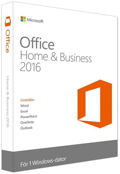 Microsoft Office Home & Business 2016 Sve (PKC)