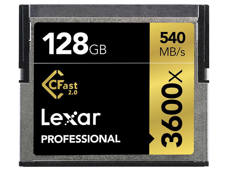 Lexar Professional CFast 2.0 3600x 128GB