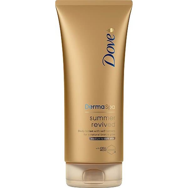 Dove Summer Revived Body Lotion Medium To Dark 200ml