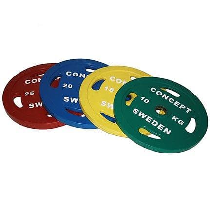 Concept Int. Viktset I gummi 157,5kg