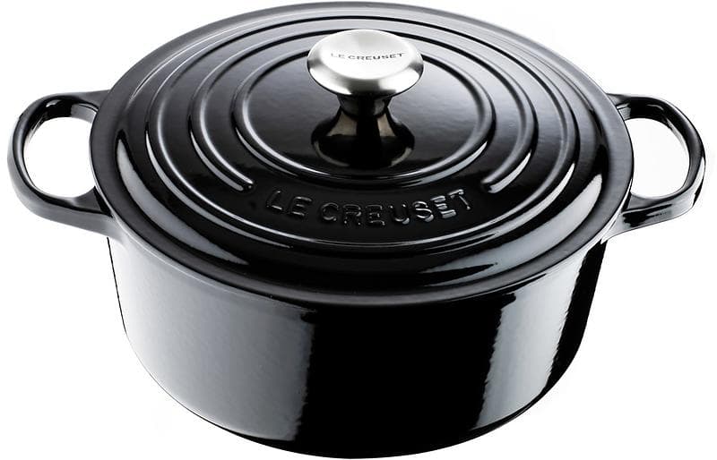 Le Creuset Gjutjärnsgryta Rund 28cm 6,7L (Metallknopp)