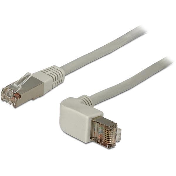 DeLock S/FTP Cat6a RJ45 - RJ45 (angled) 1m