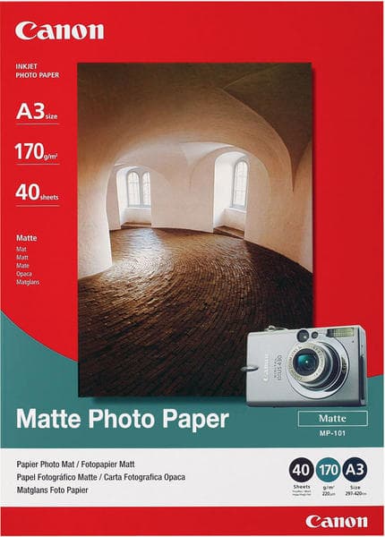 Canon MP-101 Matte Photo Paper 170g A3 40st