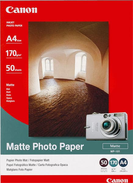 Canon MP-101 Matte Photo Paper 170g A4 50st