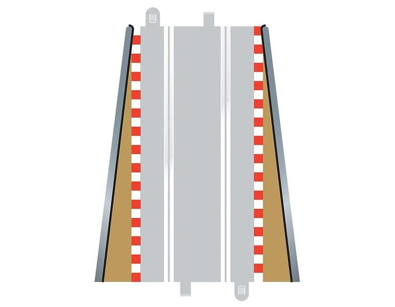 Scalextric Lead In/Lead Out Borders (C8233)