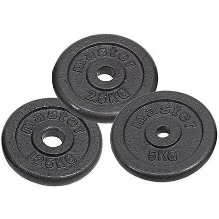 Master Fitness Skolvikter 25mm 1,25kg