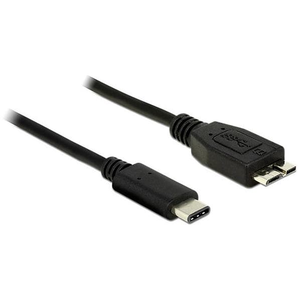 DeLock SuperSpeed USB C - USB Micro-B 3.1 1m