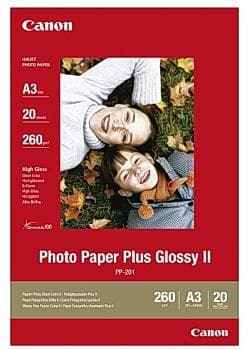 Canon PP-201 Photo Paper Plus Glossy II 260g A3 20st