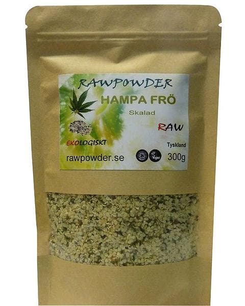 Rawpowder Hampafrö Eko 300g