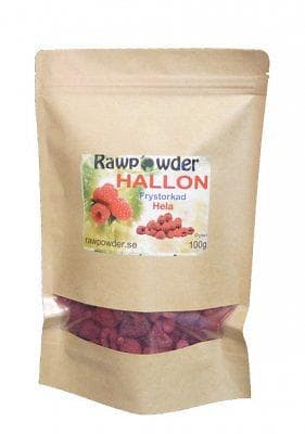 Rawpowder Hallon Frystorkad Hela 50g