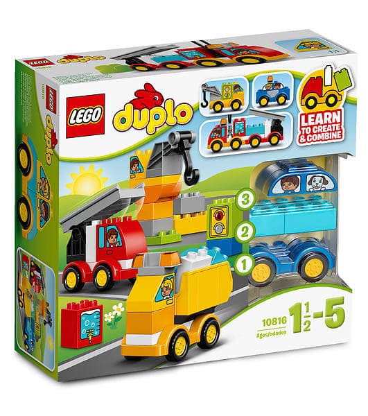 LEGO Duplo 10816 Mina Första Bilar och Lastbilar