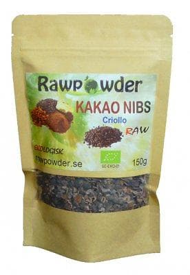Rawpowder Kakao Nibs Criollo Eko 150g