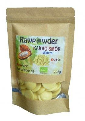 Rawpowder Kakaosmör Wafers Eko 225g