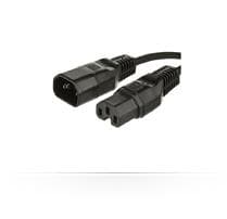 MicroConnect IEC C14 - IEC C15 1,5m