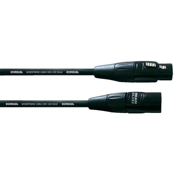 Cordial Silver Line XLR - XLR M-F 5m