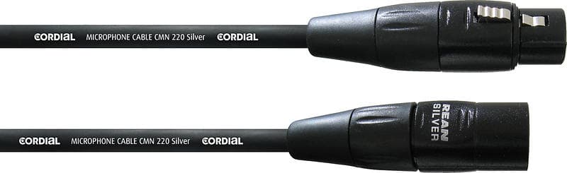 Cordial Silver Line XLR - XLR M-F 10m