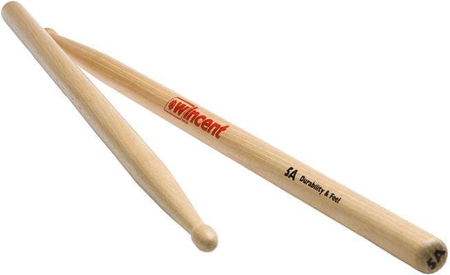 Wincent Drumsticks Hickory Standard 5A Hickory