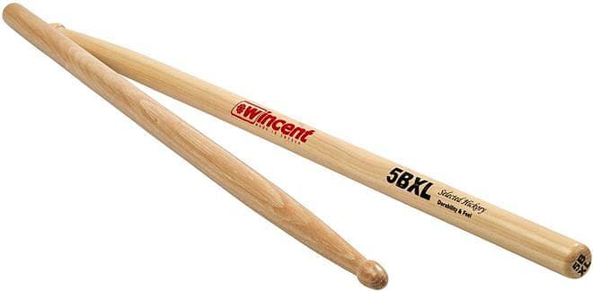 Wincent Drumsticks Hickory Standard 5B XL Hickory