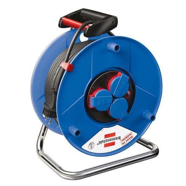 Brennenstuhl Garant Reel IP44 3-Way 50m