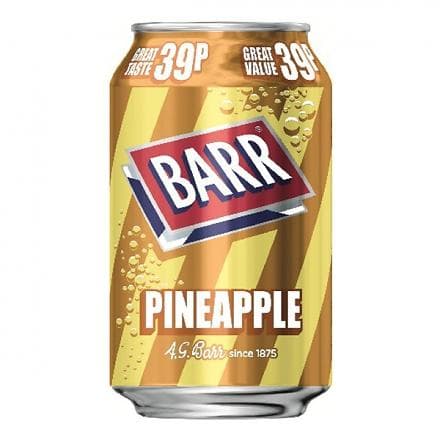 Barr Pineapple Burk 0,33l