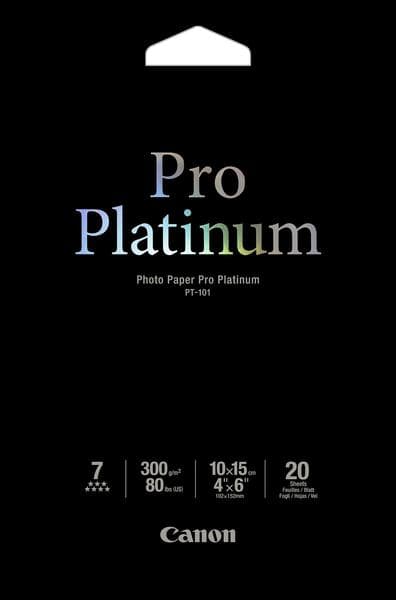 Canon PT-101 Photo Paper Pro Platinum 300g 10x15cm 20st