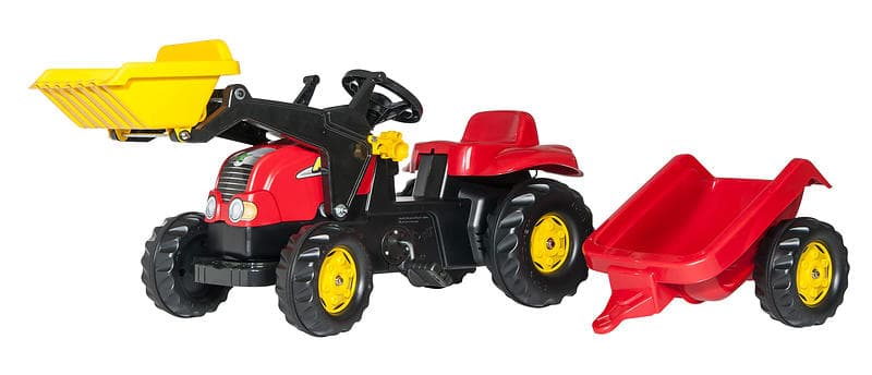 Rolly Toys Kid-X + Kid Trailer & Kid Loader