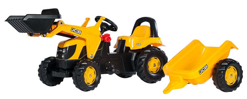 Rolly Toys Kid JCB + Kid Trailer & Kid Loader