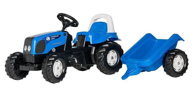Rolly Toys Kid Landini Powerfarm + Kid Trailer