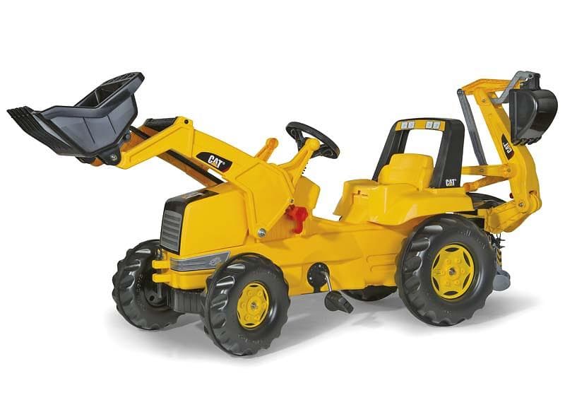 Rolly Toys Junior CAT + Junior Loader & Backhoe