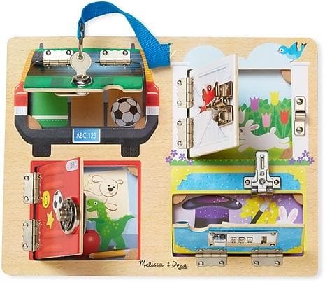 Melissa & Doug Lock & Latch Board 9540