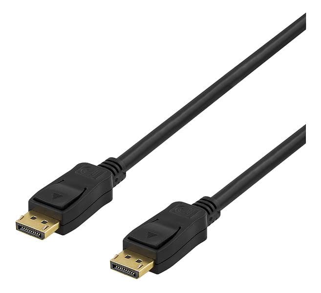 Deltaco DisplayPort - DisplayPort (with latches) 20m