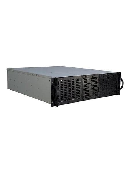 Inter-Tech IPC 3U-30240 (Silver/Svart)
