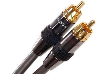 Goldkabel Profi 2RCA - 2RCA 1m