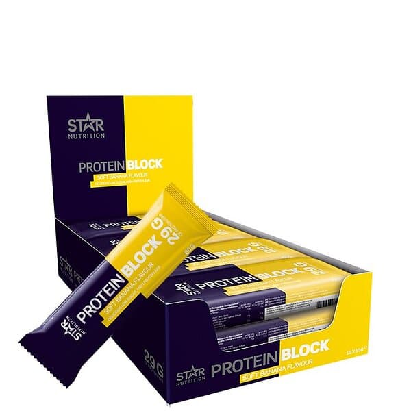 Star Nutrition 52% Protein Block Bar 60g 12st