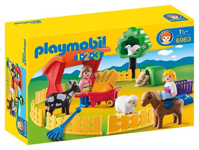 Playmobil 1.2.3 6963 Barnbondgård