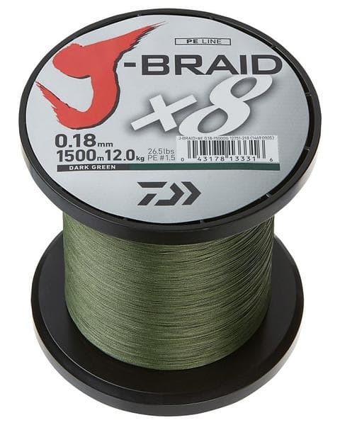 Daiwa J-Braid X8 0.20mm 1500m