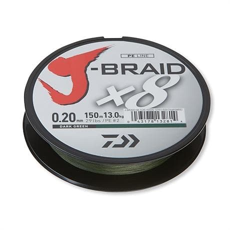 Daiwa J-Braid X8 0.28mm 150m
