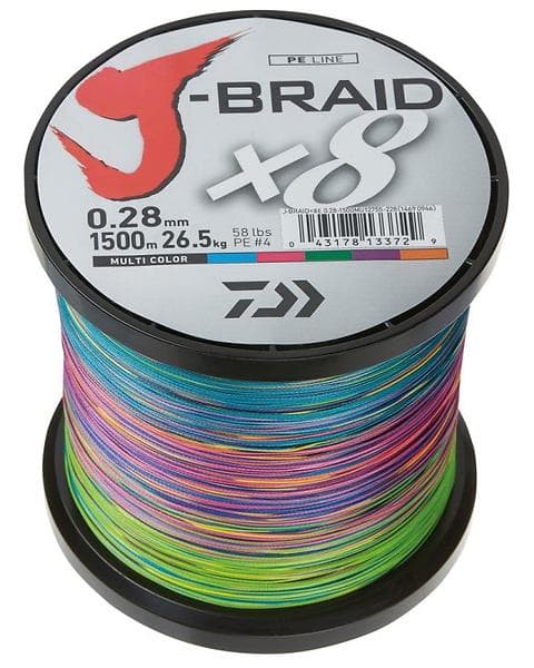 Daiwa J-Braid X8 0.35mm 1500m