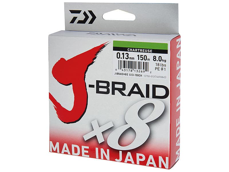 Daiwa J-Braid X8 0.16mm 150m