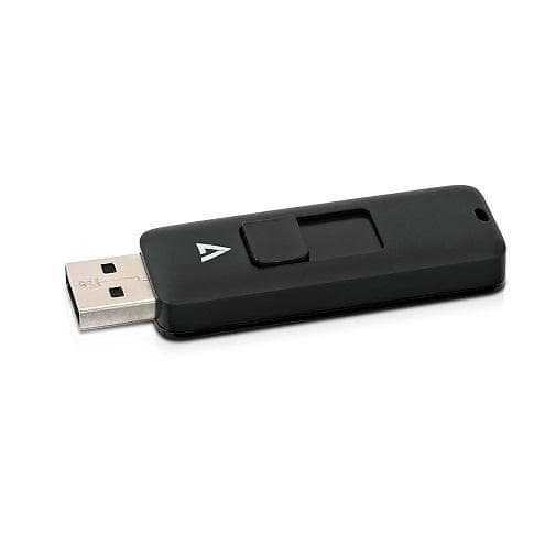 V7 USB Retractable Slide-out 16GB