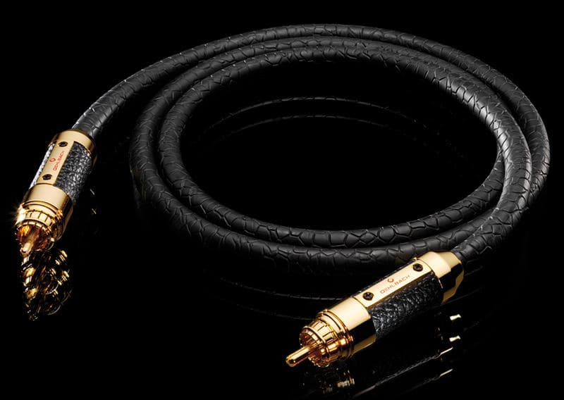 Oehlbach XXL Series Black 1RCA - 1RCA 0,5m