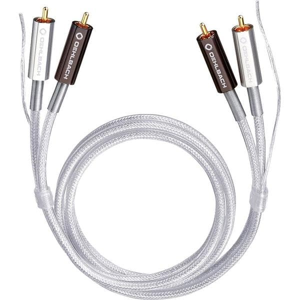 Oehlbach Silver Express Plus 2RCA - 2RCA 0,5m
