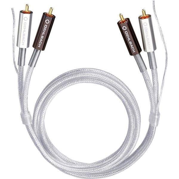 Oehlbach Silver Express Plus 2RCA - 2RCA 1m