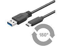 MicroConnect SuperSpeed USB A - USB C 3.0 2m