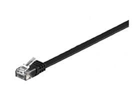 MicroConnect Flat UTP Cat6 RJ45 - RJ45 0,25m