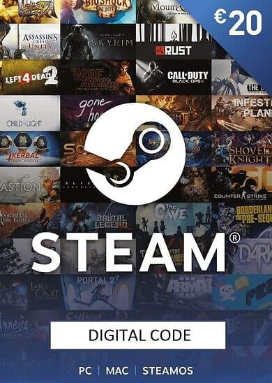 Steam Gift Card - 20 EUR