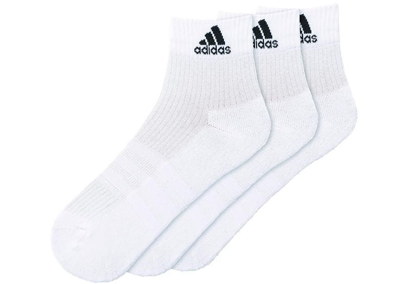 Adidas 3 Stripes Performance Ankle Half Cushioned Sock 3-Pack